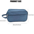 Stylish Cosmetic Canvas Case Lightweight Women Travel Portable Multifunctional Makeup Bag For Outdoor Adventures Daily Makeup Storage Travel. 