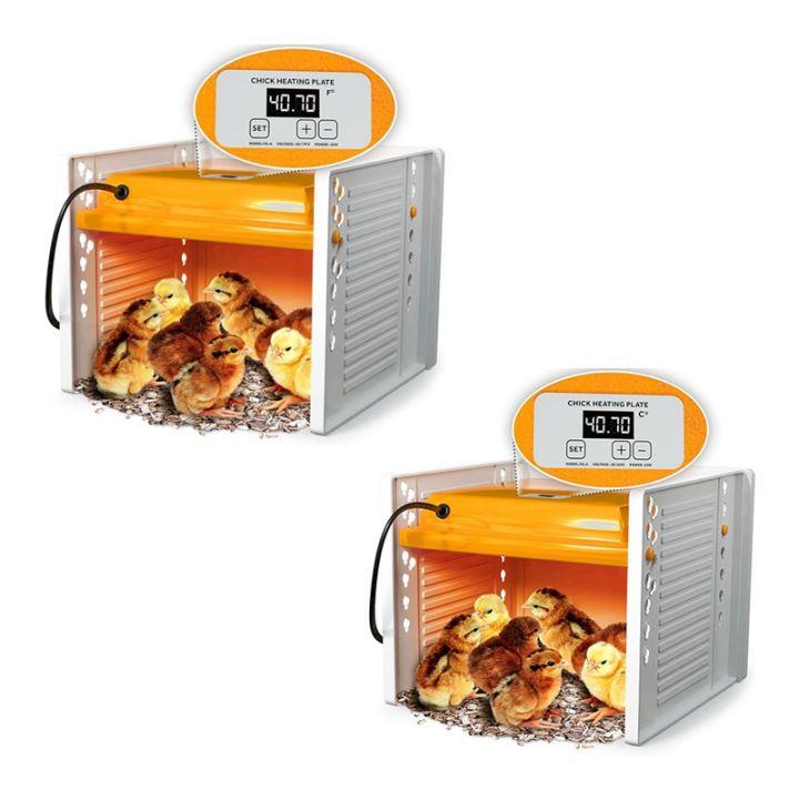 Chick Brooder Heating Plate Chicken Brooder Heater with Adjustable ...