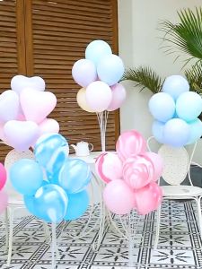Balloon column decorations for birthday parties wedding ceremonies and opening ceremonies Sceneprops