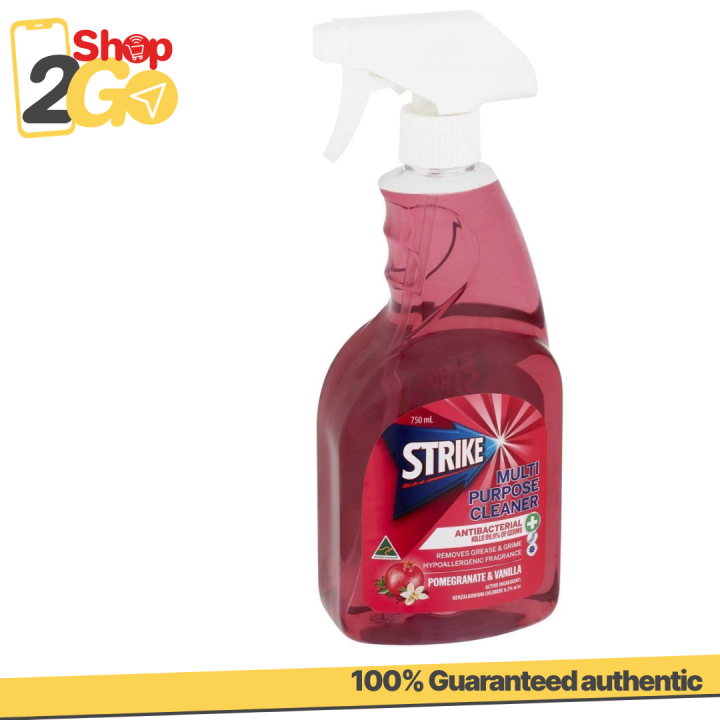 Strike Multipurpose Cleaner Vanilla & Pomegranate 750ml Lazada PH