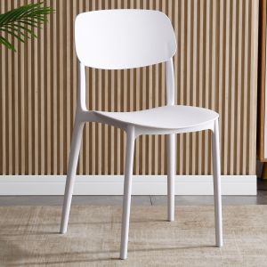 Nordic Horn Chair Plastic Chair Cafe Chair Dining chair study chair kerusi cafe kerusi kedai makan