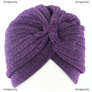 [COD] zhangyuqing Fashion Men Women Stretchable Soft Indian Style Turban Hat Head Wrap Band Cap