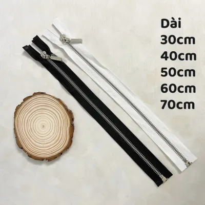 Dây kéo khóa chính hãng HKK răng 5 dài 30 40 50 60 70cm