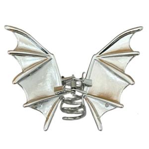 Halloween Bat Theme Hair Claw Clip Large Metal Claw Clamp For Fine Hair Costume Party Accessory Festival Headpiece