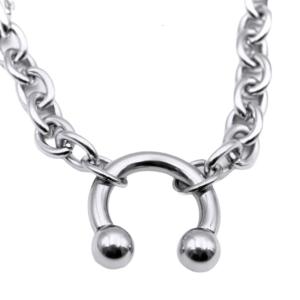 Thời trang hình học xương đòn Vòng cổ bằng thép không gỉ Dây chuyền chạm xương quai xanh cho phụ nữ buổi tối tổ chức sự kiện mặc giản dị