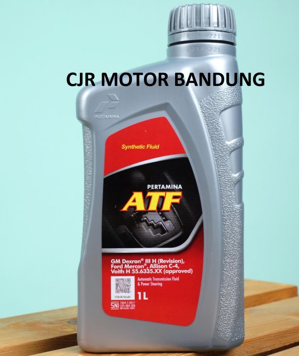PERTAMINA OLI ATF / Power Steering oli transmisi mobil matic Dexron 3H ...