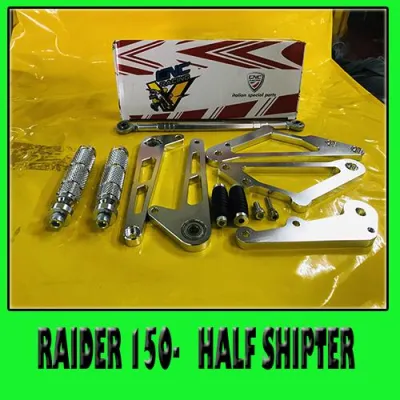 HALF SHIFTER FOR RAIDER 150 CARB SILVER