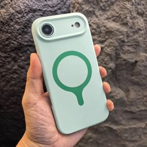Original Liquid Silicone for Magsafe Magnetic Fashion Phone Case for iPhone Air Shockproof All-Inclusive Cover for Apple 17air