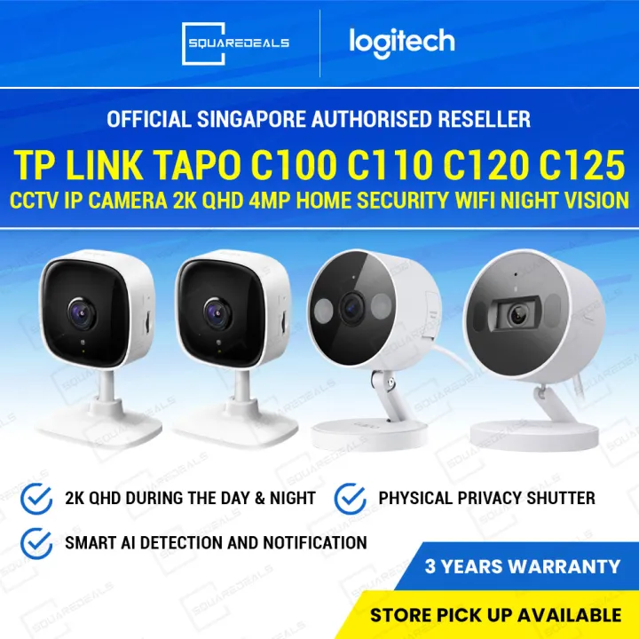 Camera App TP-Link Tapo C100 1080p Wi-Fi Security Camera With