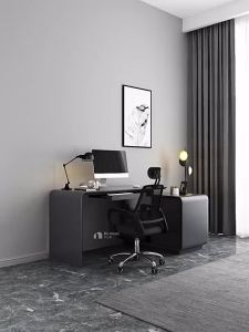 Urban Echo ⚡Computer Desktop Table Home Office Desk Bookcase All-In-One Desk Study Corner Desk