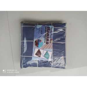 Sarung Kasur Busa Resleting Motif Kotak Kotak Aesthetic termurah Bahan halus lembut tidak luntur