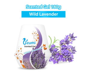 Uzumi Scented Gel Air Freshener 180g Toilet Air Freshener Air Refresher Diffuser Mosquito Repellent Room Air Freshener
