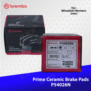 Brembo Prime Ceramic Brake Pads P54026N for Mitsubishi Montero (rear)