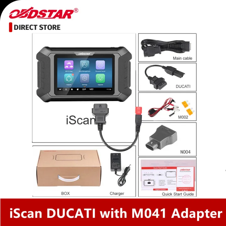Iscan For DUCATI Motorcycle Diagnose And Key Programming Intelligent ...