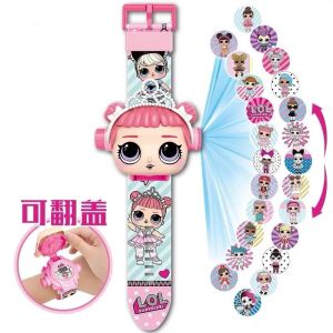 Kids Cartoon Projector Watch Assorted Design