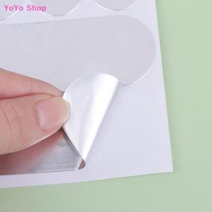 💕 YoYo Shop 💕 5Pcs Stainless Steel Pot Sticker Self-adhesive Repair Tape Pot Patches Waterproof High Temperature Resistance Aluminum Foil Tape