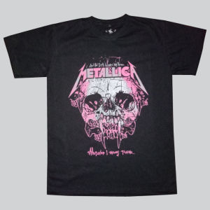 Kaos band Metallica Wherever I may roam t shirt rock legend metalica dewasa pria wanita