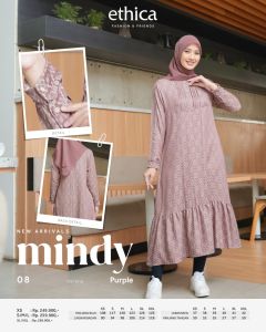DRESS ETHICA MINDY 08 MIDI DRESS TERBARU DAILY KASUAL KEKINIAN KONDANGAN KULIAH TERMURAHHH