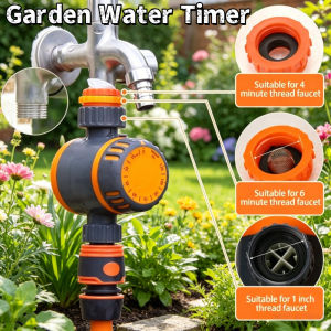 Outdoor garden Water Timer Energy Saving Mechanical Irrigation Device Waterproof for Patio Greenhouse Lawn