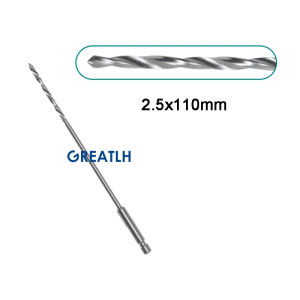 GREATLH Stainless Steel AO Quick Fit Drill Bits Orthopedic Surgical Instruments Supplies