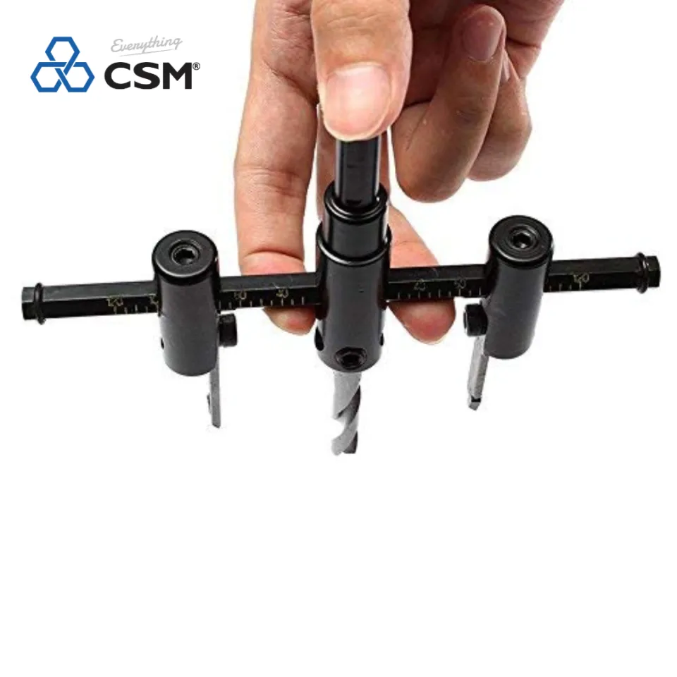 Adjustable Circle Hole Cutter Wood Drywall Drill Bit Saw Round - Main Image
