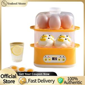Maternity Egg Steamer 200W 12 Eggs Capacity Double Layer Auto Shut-Off for Easy Cooking and Healthy Nutrition