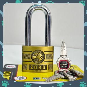 Ổ khóa cửa ZORO 6 phâncàng dàiđầu báo chìa kiếm cao cấp chống nước chống gỉchống trộm