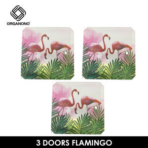 Organono 3 Doors Only  Resin Plastic Cabinet Accessories 35x35cm