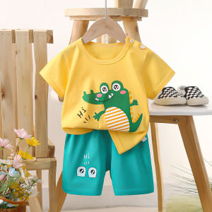 ByKiddos - Setelan Baju Bayi Impor / Baju Anak Laki-laki / Setelan Kaos Anak / Baju Bayi Lengan Pendek PART 2