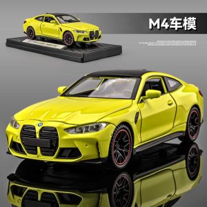 1:32 Baoma M4 alloy car model simulation supercar collection ornament childrens sound and light toys gift 2025
