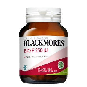 Blackmores Bio E 250 IU 60 capsules Vitamin E [Expiry 01/2029]