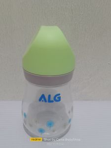 Aizhilang ALG Botol Susu Bayi Wide Neck Leher Lebar 280ml untuk Usia 6 bulan ke atas Bahan PP Berkualitas BPA Free 6060