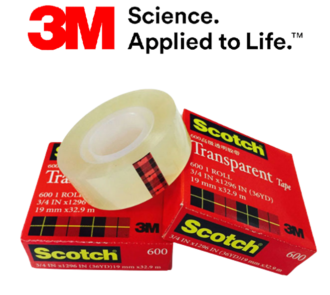 3M 600 Scotch Transparent Film OPP Tape | Lazada