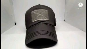 Topi Caps Tactical Velcro Grey