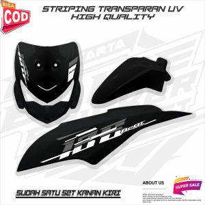 STRIPING VARIASI TRANSPARAN BEAT POP 2015 MOTIF MALAY STICKER SIMPEL