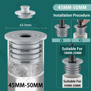 Silicone Drain Hose To Prevent Sewer Odor Cuttable Hose High Temperature Resistant Universal Size Sink Drain Hose可裁剪防臭芯