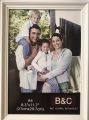 Photo Frame Size A4 - (3pcs) White. 