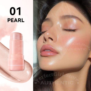 Jelly Highlighter Stick Watery Glowing Long Lasting Brighten Skin Tone Smooth Face Makeup