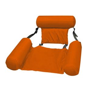 MLS Adjustable Pool Floats Chair Inflatable Anti-leak Water Mattress High Buoyancy Three Tubes Pool Sunbathing Chair Swimming Pool
