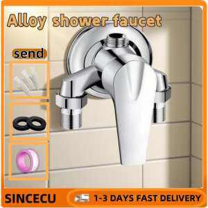 Chrome Wall-Mounted Shower Faucet – Hot & Cold Water Separation | Rust-Resistant Durable Bathroom Fixture for PH Homes