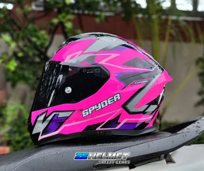SPYDER CORSA S7 HUNTER BLACK/PINK