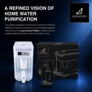 Luxorr Evora Water Purifier 9L | Water Filter Dispenser with 4/5 Stage Advanced Filtration