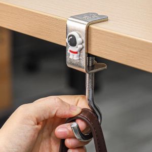 Creative Desk Side Hook Free Punch Desk Side Hook Student Hanging Bag Hook