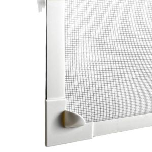 WEPHOTO DIY Magnetic Window Screen Adjustable Mesh Screen Protector Window Frames with encryption Mesh Window Screen Net Kit Replacement Washable for Home
