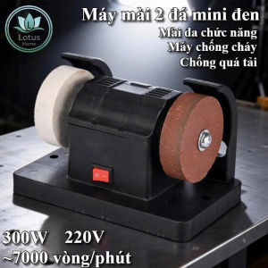 [ LỖI 1 ĐỔI 1 ] Máy mài dao kéo mini Máy mài đá 2 đầu đa năng dùng điện 220v