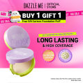 [NEW!!] DAZZLE ME Better Than Filter Double Kill Two Way Cake Powder Matte Finish High Coverage Compact Powder. 