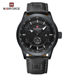 Jam tangan pria elegan Navi Force NF9229BGYGY Original tahan air