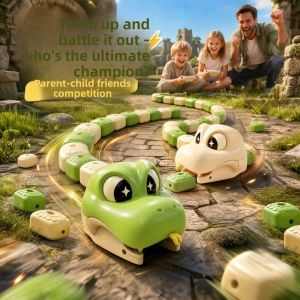 KAWAII BOX RC Snake Car Toy Rechargeable Remote Control Bead Eating 2 Player Battle Kids Gift