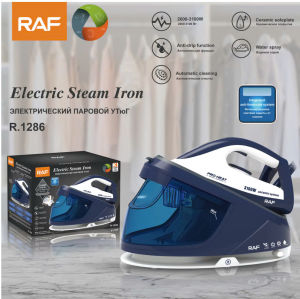 Bàn Là Hơi Nước Thế Hệ Mới RAF R.1286 3100W Mặt Đế Gốm Sứ Bồn Chứa 1.5L-Kho Sỉ Gia Dụng Jan Mart