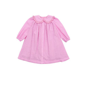 【พร้อมส่ง】「สินค้าลิขสิทธิ์แท้」IRIS KIDS bebe spring l IKD240030-IKS076 Pink bunny ears dress เสื้อผ้าเด็ก ชุดเดรสเด็กผู้หญิง สไตล์เกาหลี ใส่เที่ยว ผ้านิ่มใส่สบาย